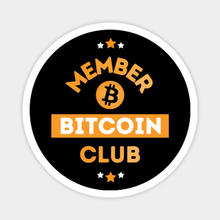 Bitcoin Member Club Magnet